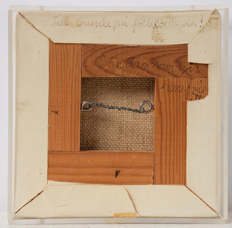 Marie-Louise Ekman, "En dam som går hemifrån".