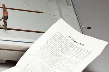 ISHOCKEYSPEL, "Puck", AB Aristospel, Stockholm, 1930/40-tal.