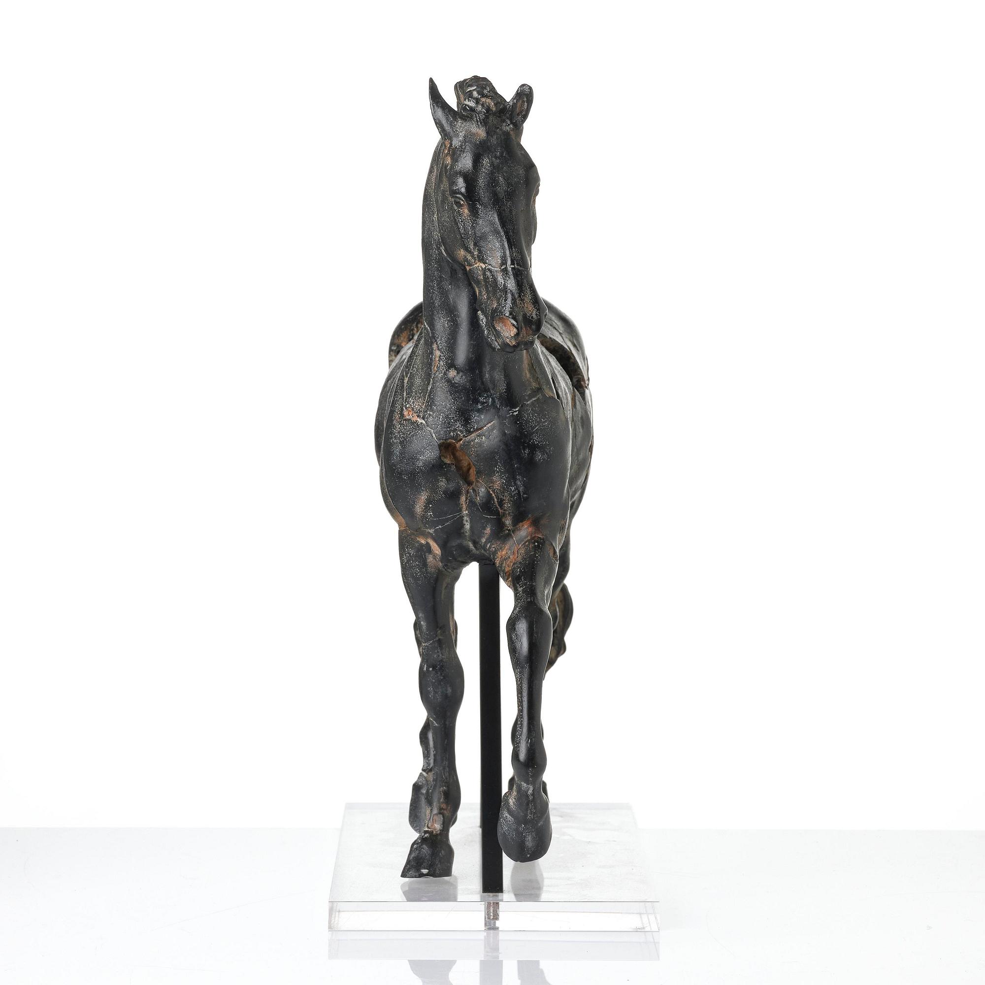 Sculpture of a horse "The Mattei horse", England, 20th century.