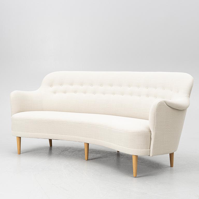 Carl Malmsten, Sofa, "Runda Samsas", O.H. Sjögren, Tranås.