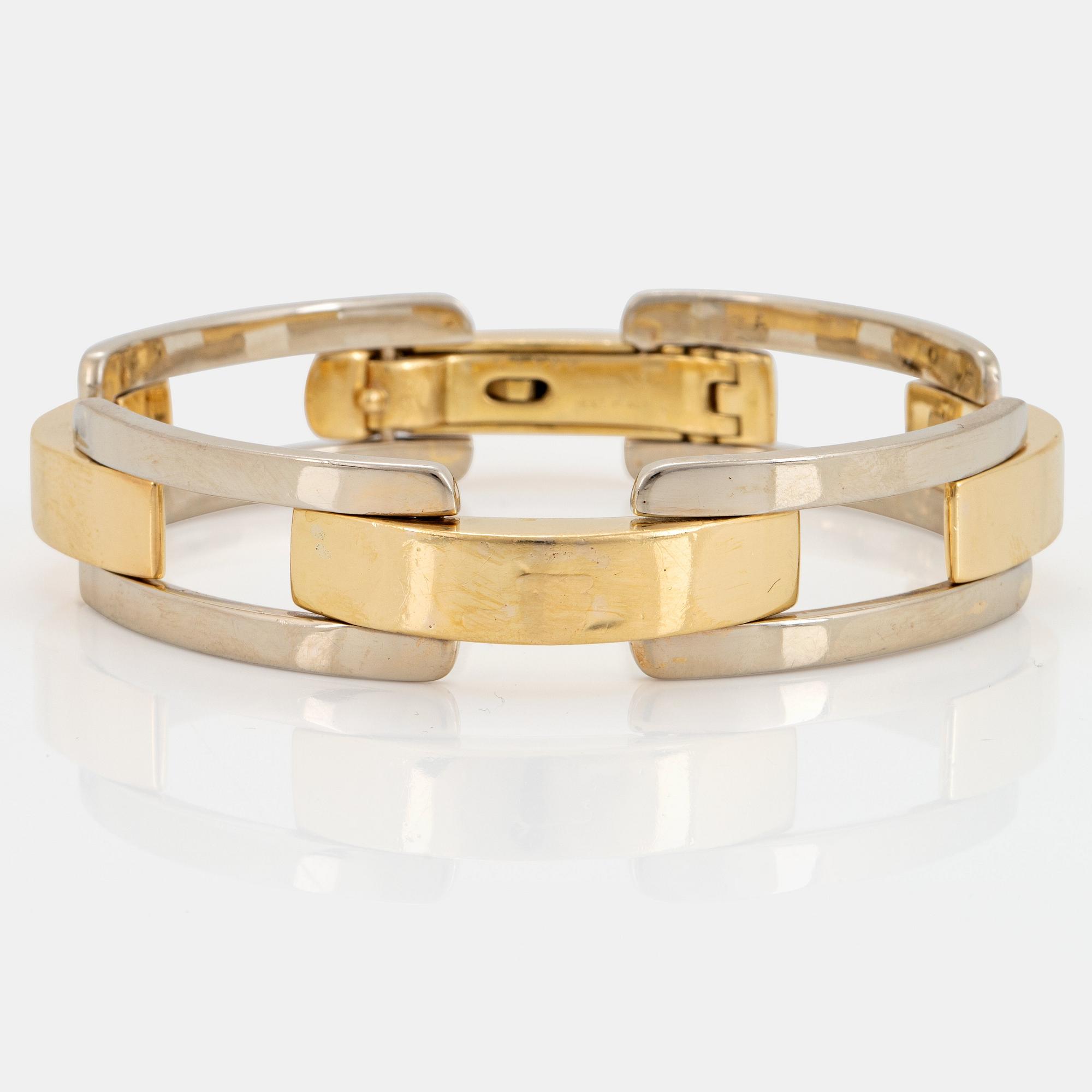Cartier armband 18K guld och vitguld.