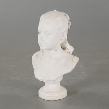PER HASSELBERG, sculpture, plaster, signed and dated 1882.