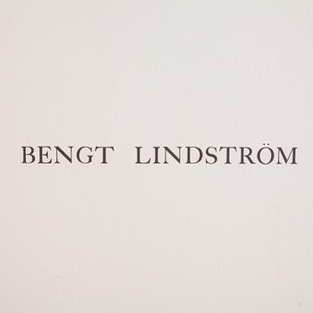 BENGT LINDSTRÖM, mapp med 7 carborundumetsningar, signerade och numrerade 83/90, editerade av ABCD, Paris, utgiven 1976.