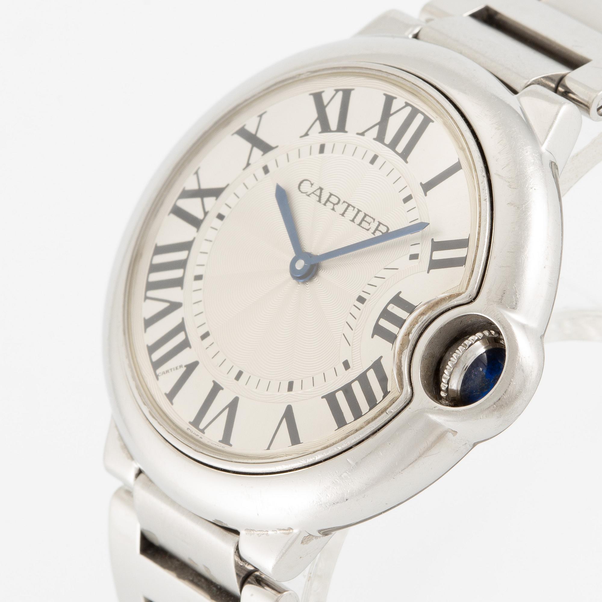 Cartier, Ballon bleu de Cartier, wristwatch, 36 mm.