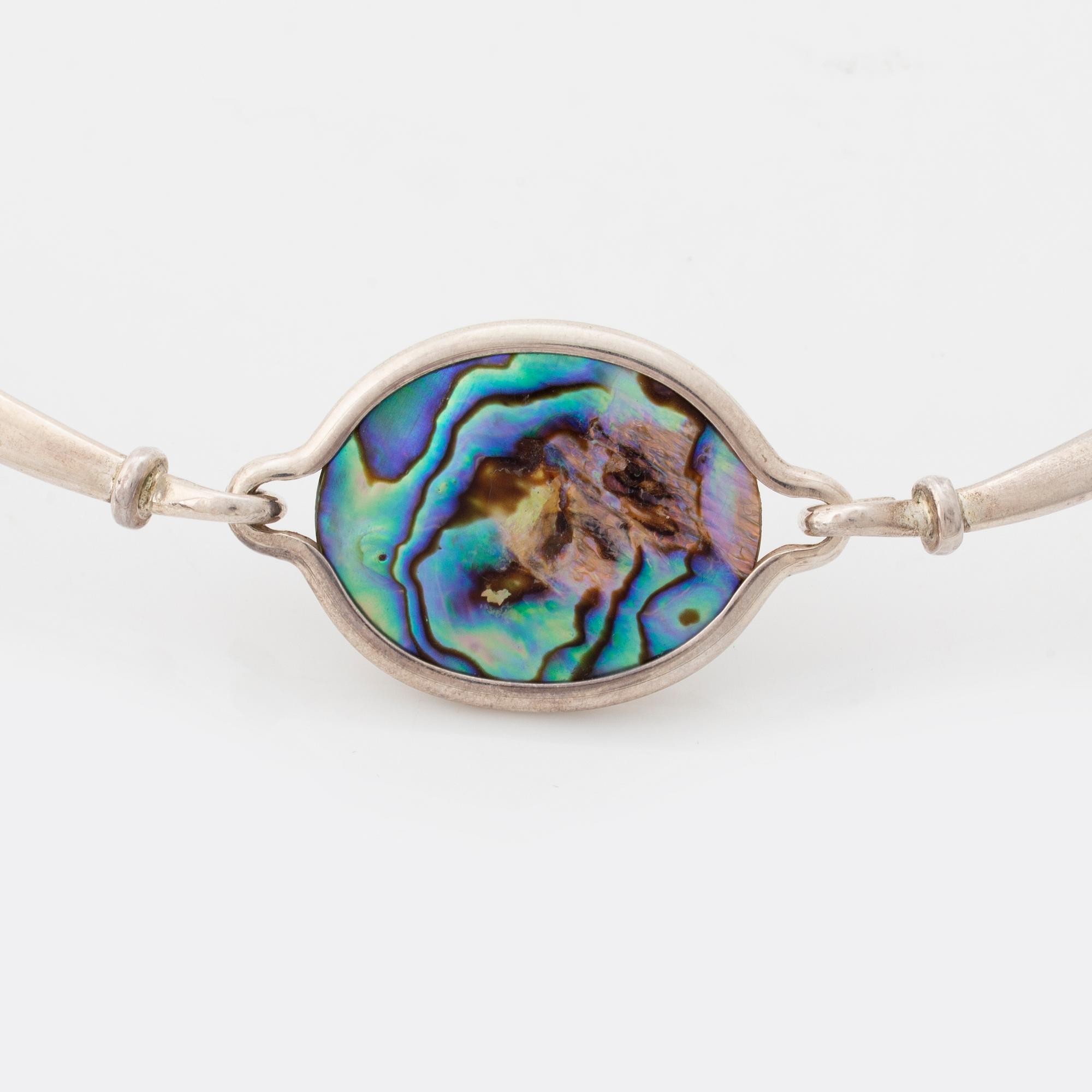 Vivianna Torun Bülow-Hübe, a sterling silver necklace.