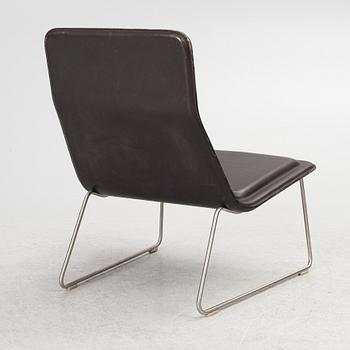 Jasper Morrison, An armchair, "Low and Pad", Cappelini, Italy.