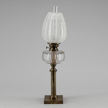 FOTOGENLAMPA, mässing, 1900-talets början.