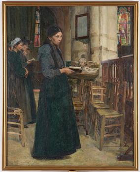 Carl Wilhelmson, "Under tysta mässan".