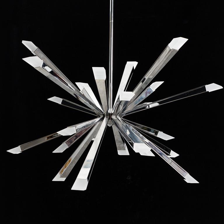 STEVEN BLACKMAN, a 'Starburst Chandelier' ceiling light, for Blackjack Lightning.
