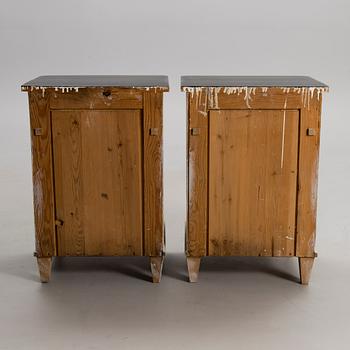 YÖPÖYTÄPARI, kustavilaistyyli, 1900-luku.