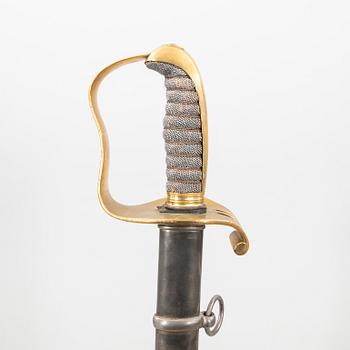 Sabel, 1800-talets mitt för officer.
