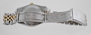 ARMBANDSUR, herr, guld/stål, "Date", Rolex.