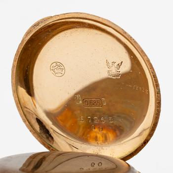 Fickur, 14K guld, 30,5 mm.