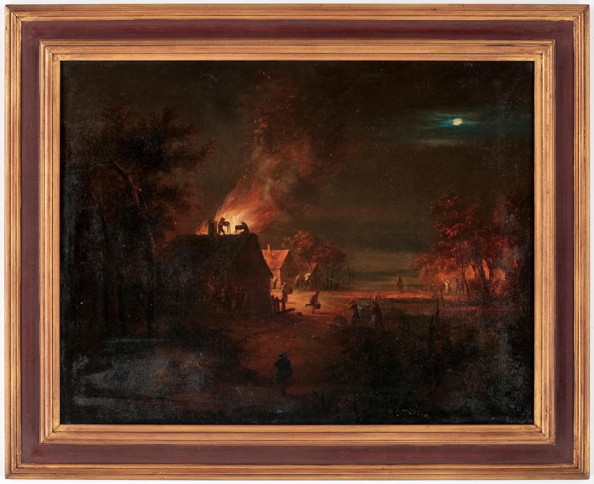PEHR HILLESTRÖM, hans art, olja på duk, osign.