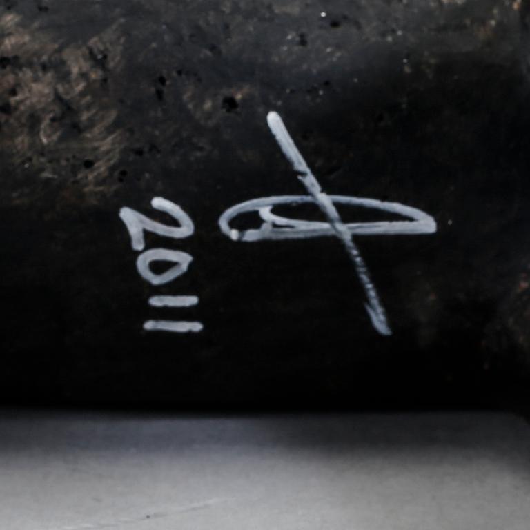 ANDREAS WARGENBRANT, skulptur, gjutjärn, monogramsignerad och daterad 2011.