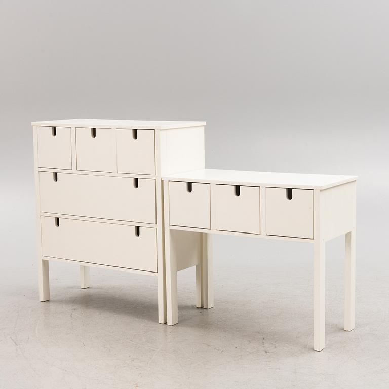 Sara Szyber, sideboard and chest of drawers, "Wing", Design House Stockholm.