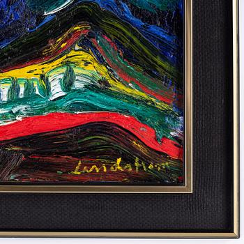 Bengt Lindström, oil on canvas, signed Lindström.