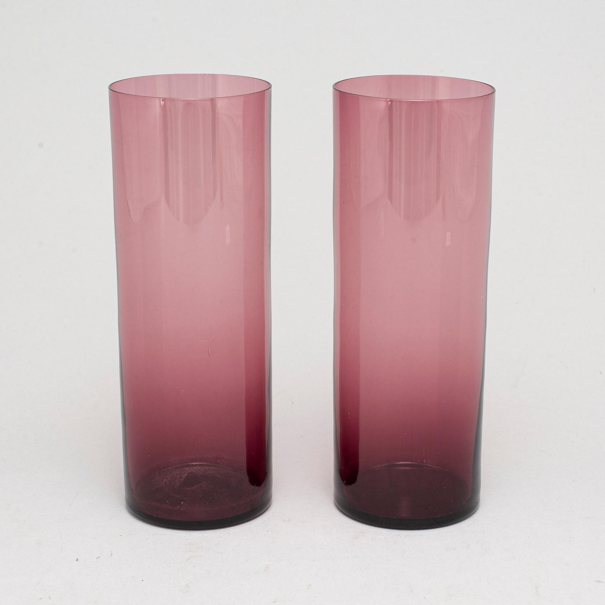 TAPIO WIRKKALA, 10 Iittala glasses, Finland.