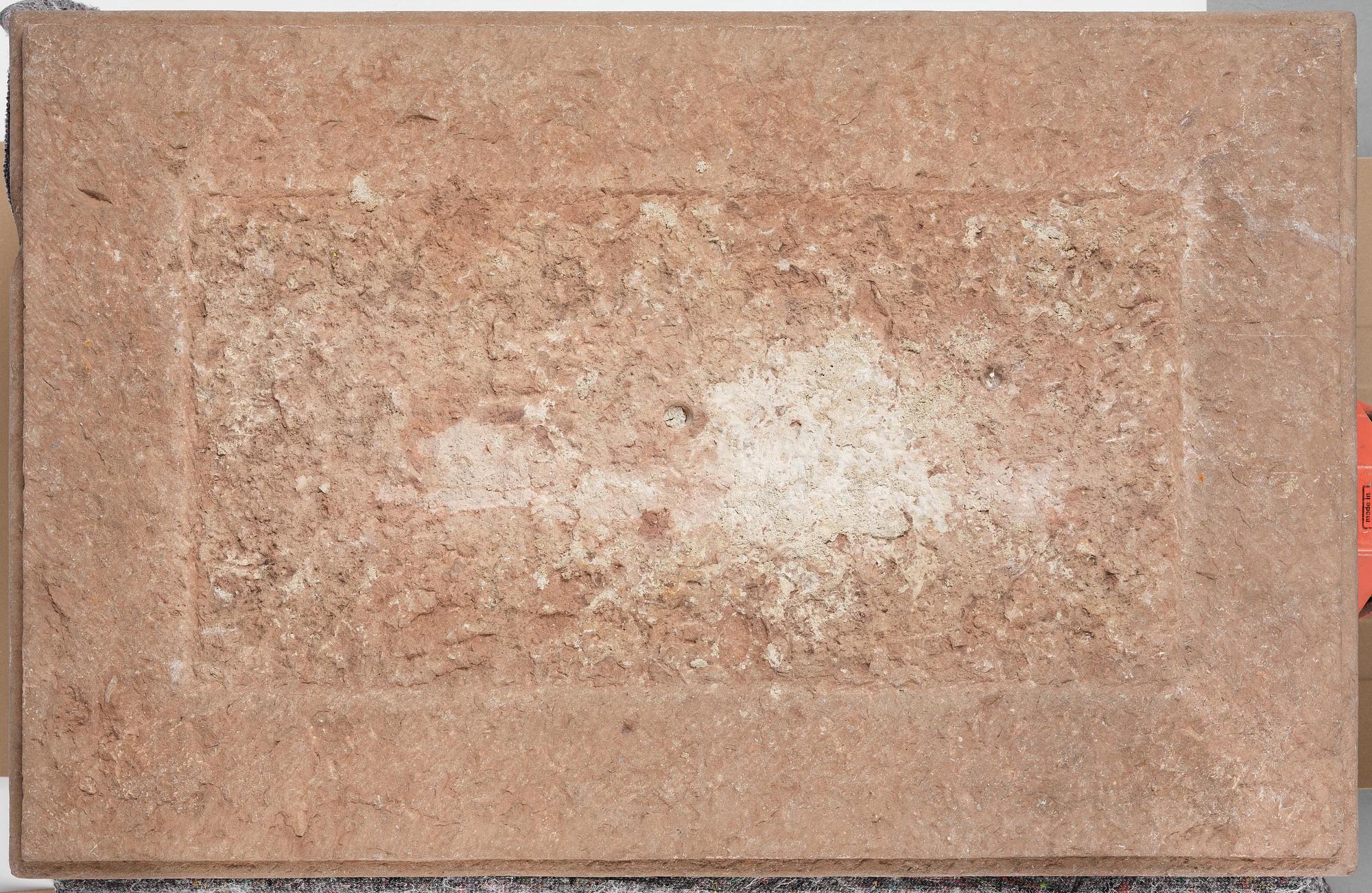 Kalkstensskiva, Öland eller Kalmar, daterad 1625, Nordisk Renässans.