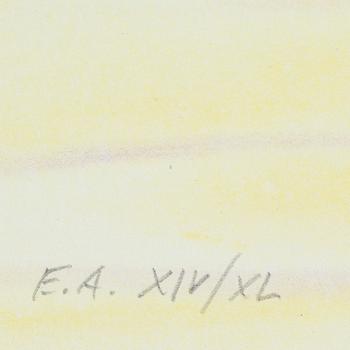 Lars Jonsson, portfolio "Strandspeglingar" with 5 lithographs in colour, signed EA XIV/XL.