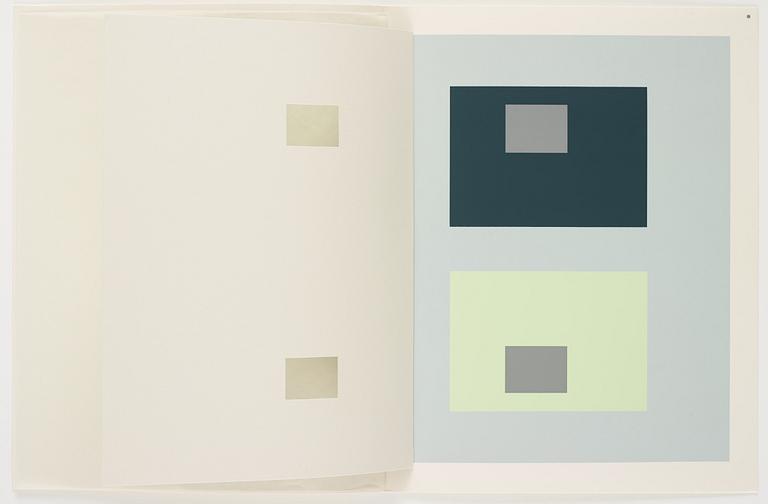 Josef Albers, "Interaction of color".