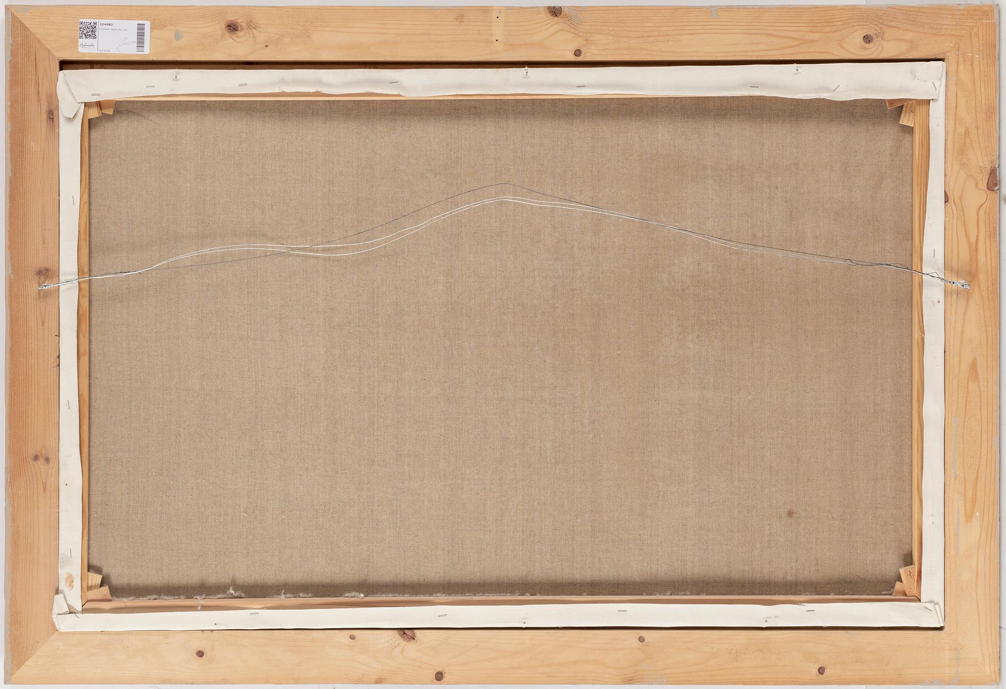 LENNART SAND, oil on canvas, signerad and dated -95.