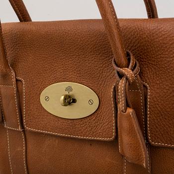 MULBERRY, a brown leather 'Bayswater' handbag.