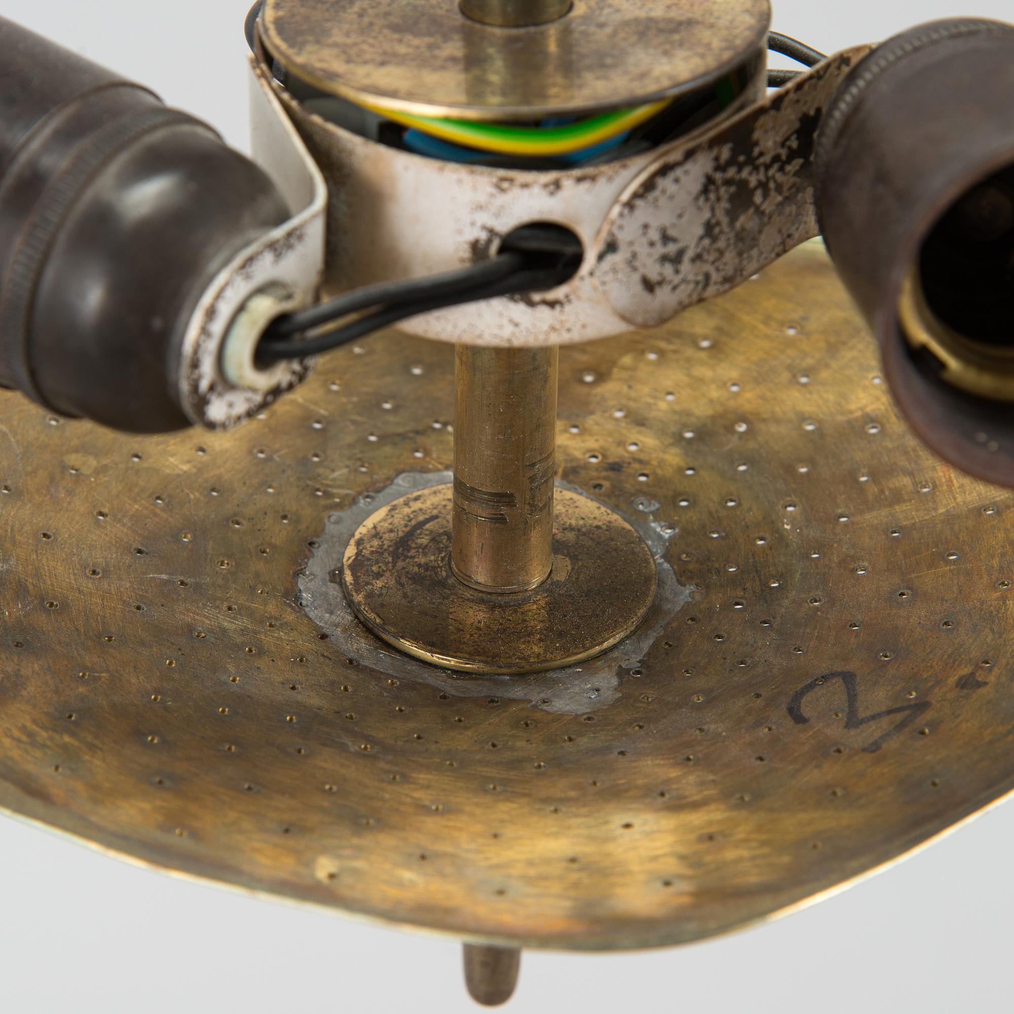 Paavo Tynell, Ceiling lamp for Taito. Made to order 1950.