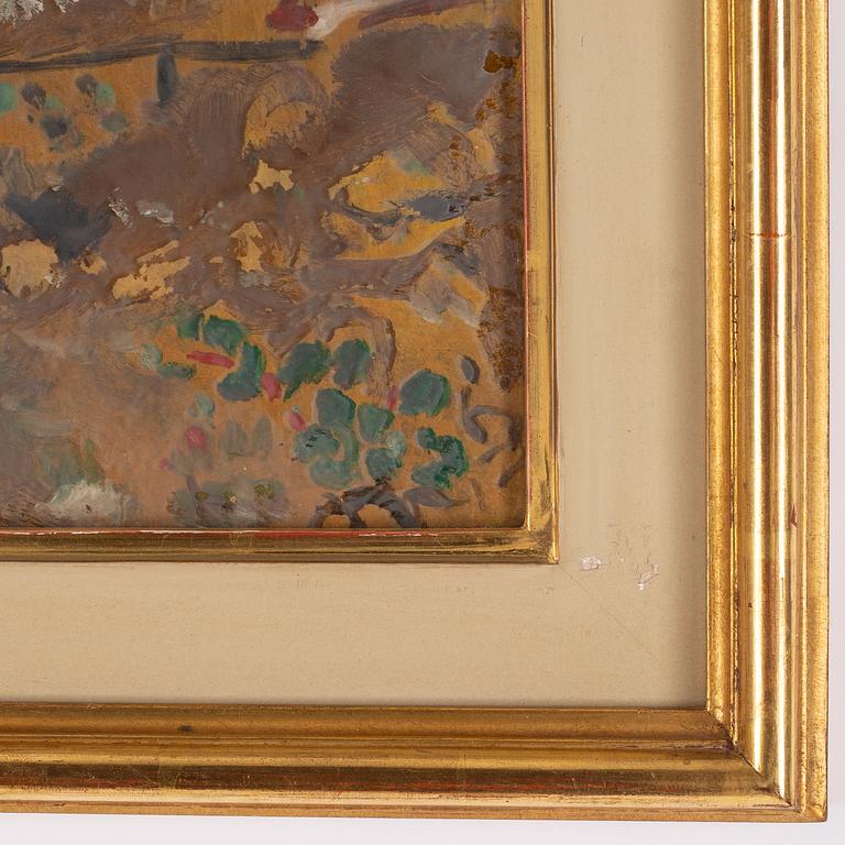Sven X:et Erixson, gouache on paper, signed and dated -48.