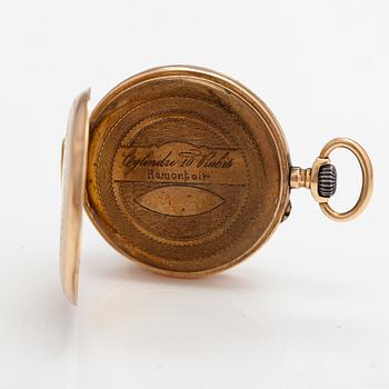 Pocket watch, 33 mm.