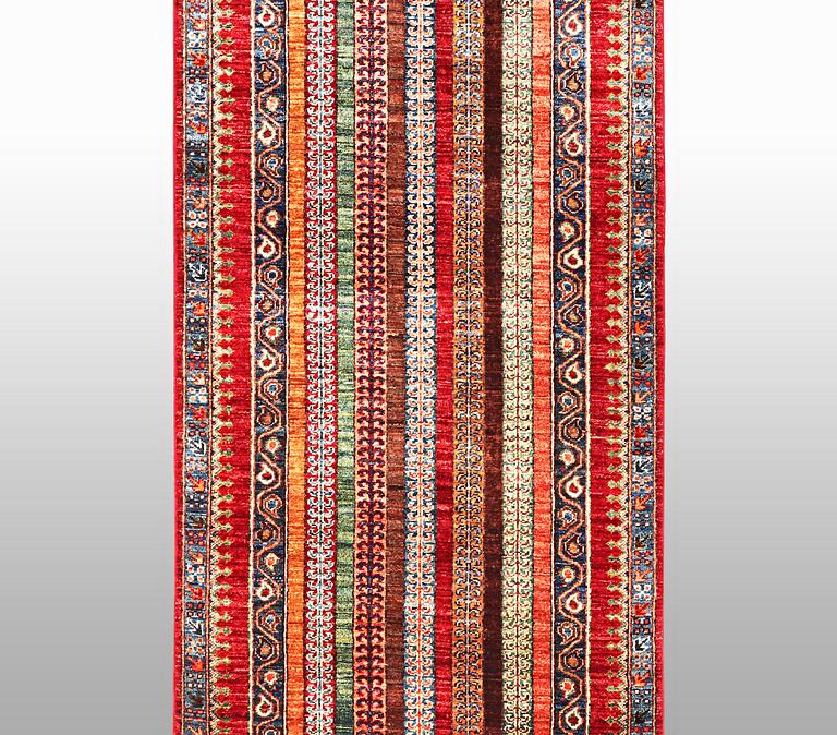 A runner carpet, Khorjin, ca 310 x 83 cm.