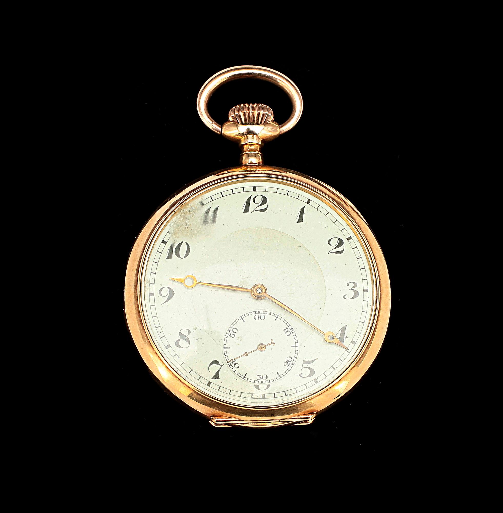 HERRFICKUR, 14k guld. 1900-talets början. Tot vikt 88,9g.