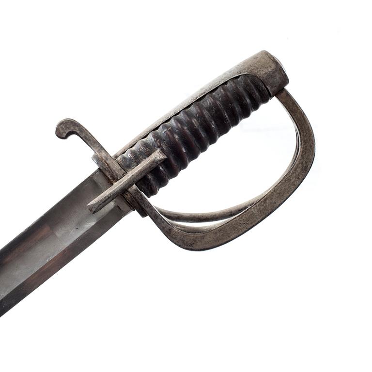 MANSKAPSSABEL, m/1825. Svensk, för kavalleri.
