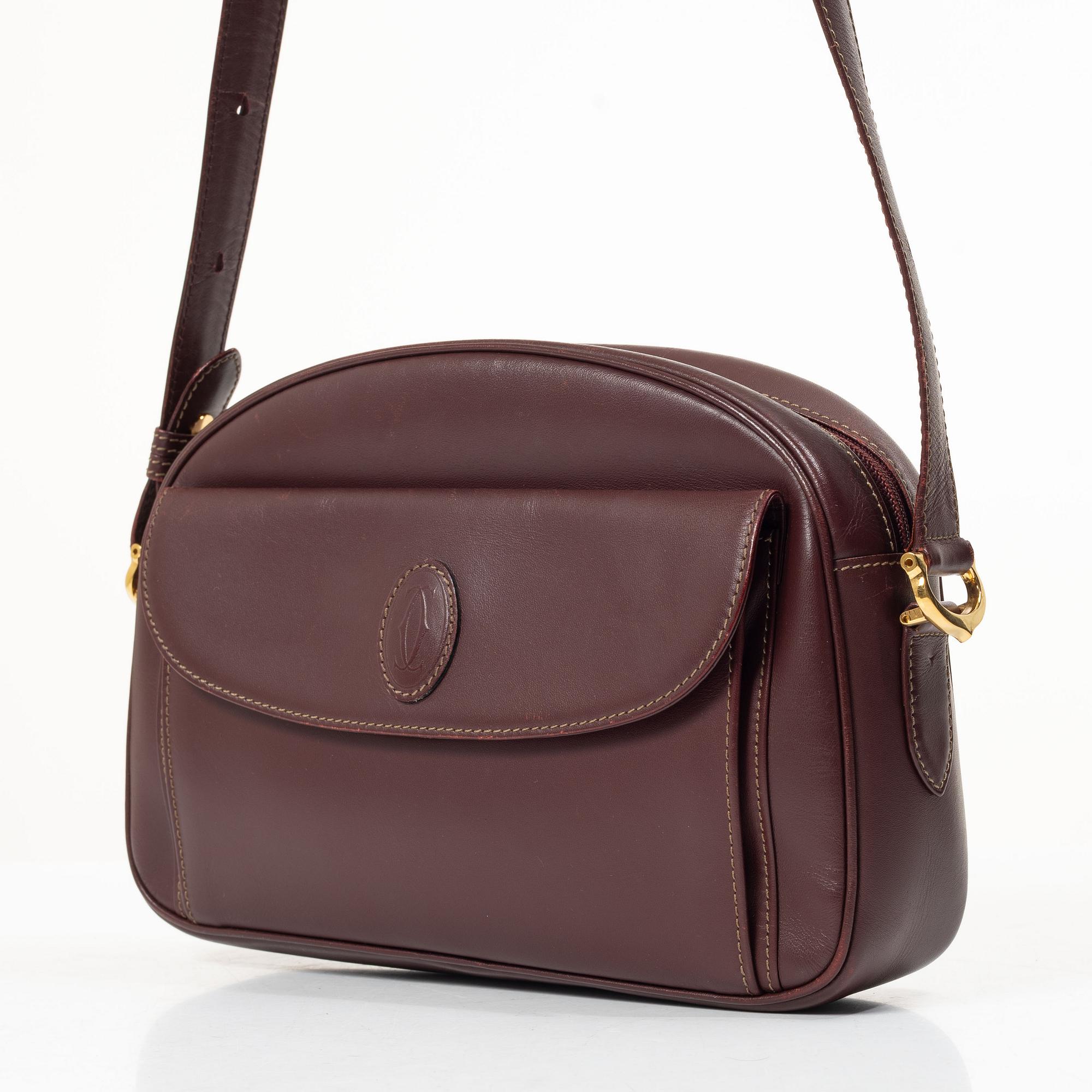 Cartier, Vintage bag and wallet.