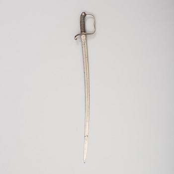 A GERMAN 19TH CENTURY SABRE, Weyersberg, Solingen.