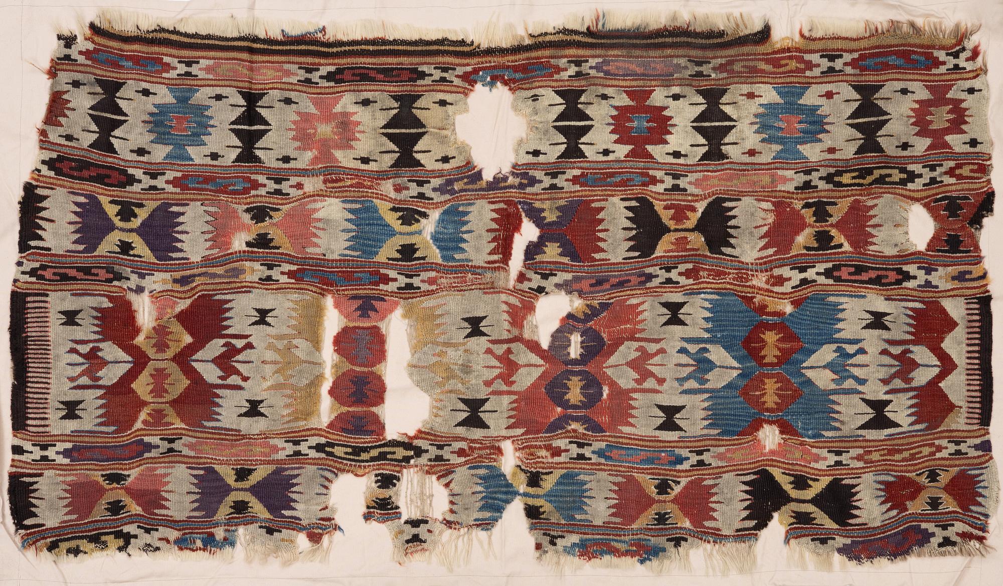 An Antique Mut kilim, central Anatolia, c. 166 x 100 cm .