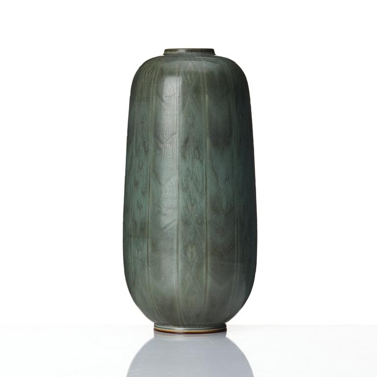 Berndt Friberg, a stoneware vase, Gustavsberg Studio, Sweden 1956.