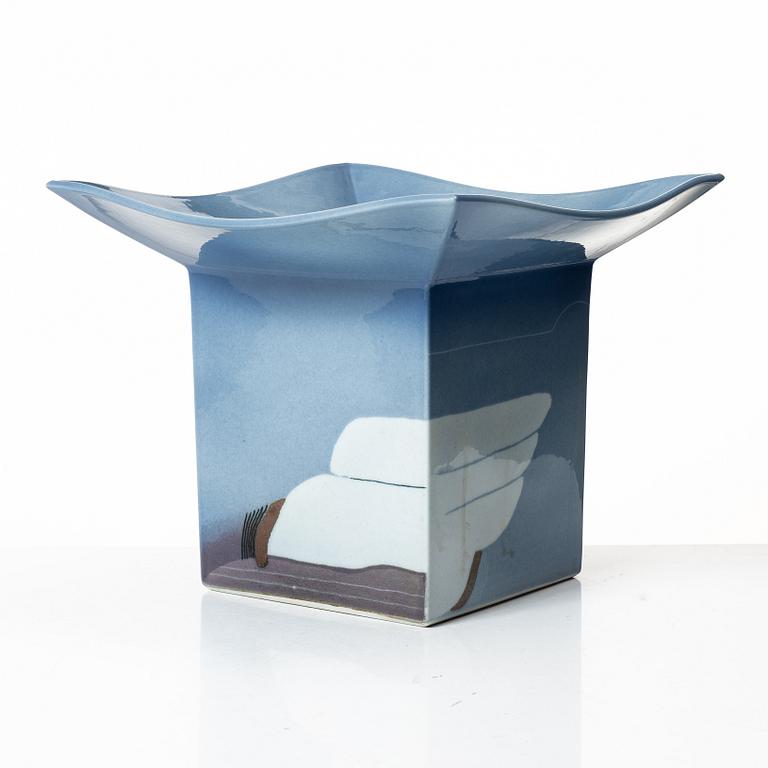 Inger Persson, a porcelain vase, Rörstrand.