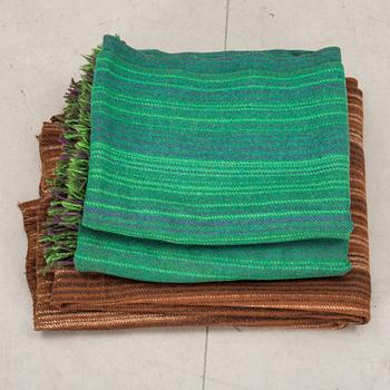 FILTAR / PLÄDAR, 3 ST, ylle, Viola Gråsten, Tidstrand.