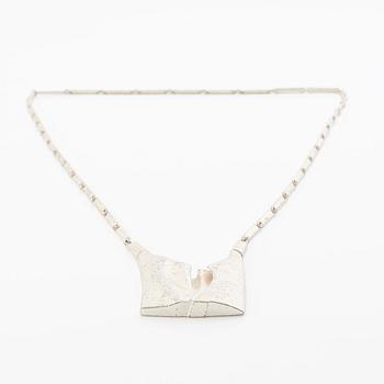 Björn Weckström, necklace, silver, "January", Lapponia 1994.