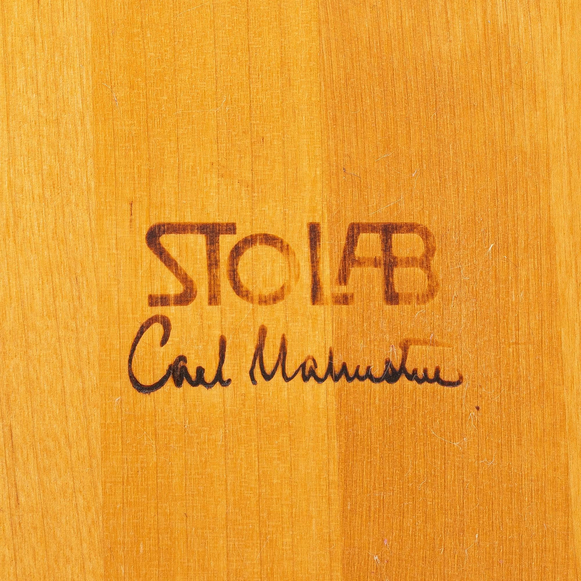 Carl Malmsten, Stolar, 4 st, "Lilla Åland", Stolab, 1900-talets slut.