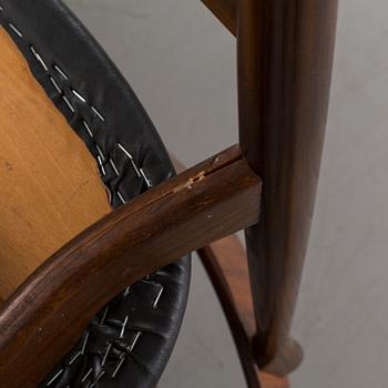 A 7 PIECES DINNER TABLE SET. TABLE  "Amagerbo Michael Olsen ".