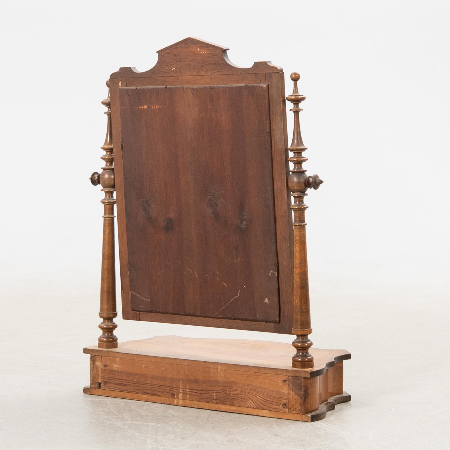 Table mirror Neo Rococo, late 20th century.