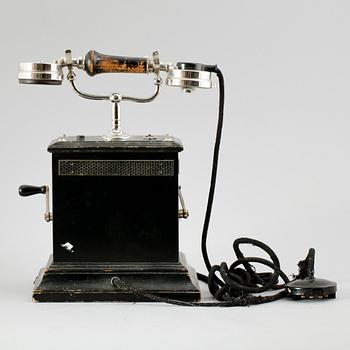 BORDSTELEFON, Telegrafverkets verkstad, Nynäshamn, 1900-talets första hälft.