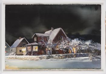 Lars Lerin, Untitled.