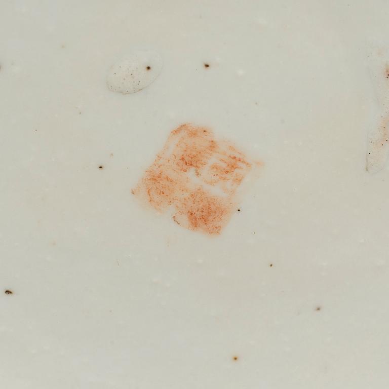 Two Chinese famille rose porcelain hat stands, early 20th century.