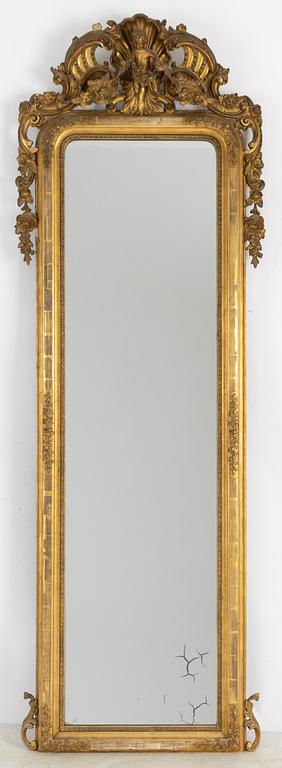 Mirror, late 19th century.