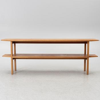 Josef Frank, a model 648 library table, Firma Svenskt Tenn, Sweden, before 1985.