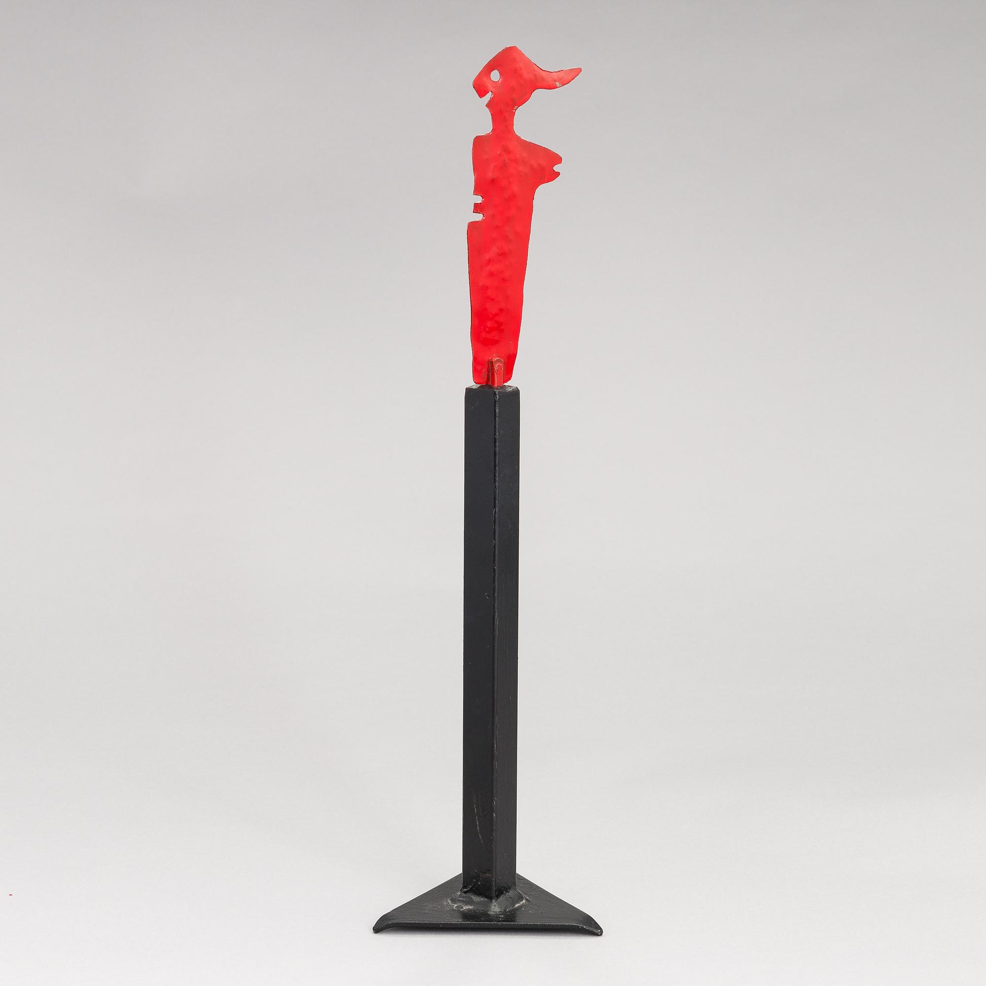 SOILE YLI-MÄYRY, sculpture, metal, signed and dated 2002.