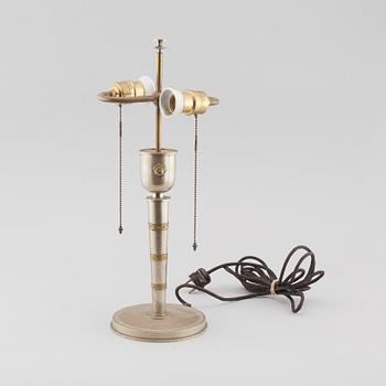 A table lamp, attributed to Tore Kullander in Borås, first half of the 20th cenutry.